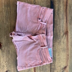 All Saints Very Short Jean Shorts